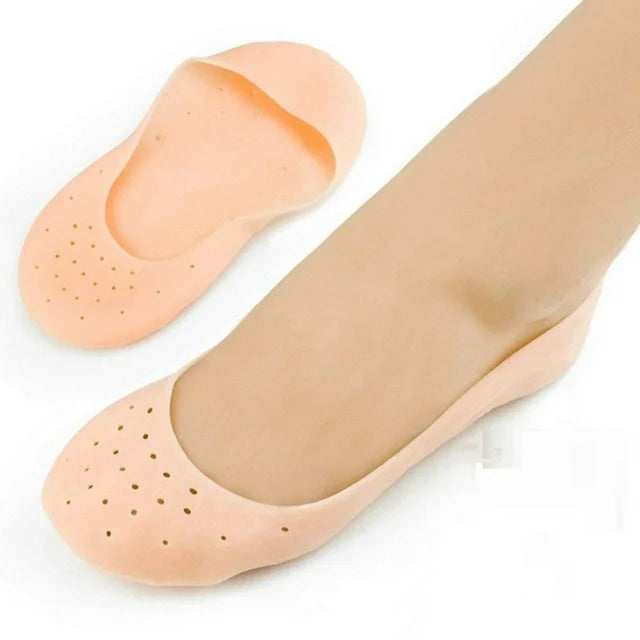 Full Silicon Gel Socks, Anti Crack Heel Socks, Moisturizing Socks For Foot Care And Heel, Full Length Silicone Foot Protector, Cracked Heel Treatment Socks, Men And Women Gel Heel Protectors Full Silicon Gel Socks, Anti Crack Heel Socks, Moisturizing Socks For Foot Care And Heel, Full Length Silicone Foot Protector, Cracked Heel Treatment Socks, Men And Women Gel Heel Protectors